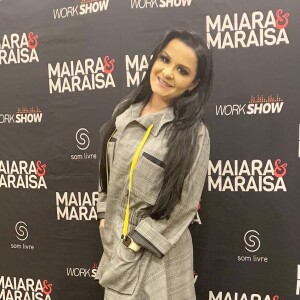 Maraisa, da dupla com Maiara, exibiu corpo magro em foto na web