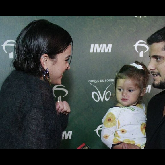 Bruna Marquezine elogiou Madalena, filha de Yanna Lavigne e Bruno Gissoni, nesta quinta-feira, 11 de abril de 2019