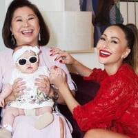 Bebê sorriso! Filha de Sabrina Sato, Zoe encanta avó em foto: 'Tanta fofura'