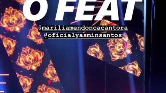 Marilia Mendonça e Yasmin Santos cantam juntas em show para DVD