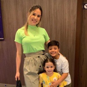 Wesley Safadão mostrou a sintonia de Yhudy com Dom em vídeo