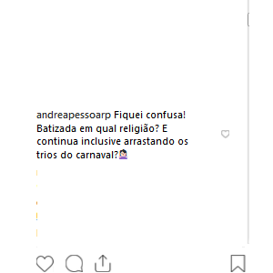 Claudia Leitte rebateu críticas de fãs ao postar foto de seu batizado