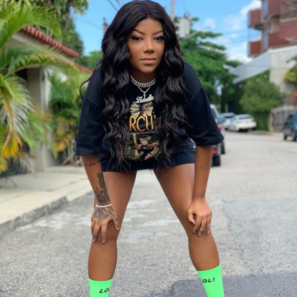 Ludmilla sofreu uma lesão na coluna pouco antes de um show em São Paulo