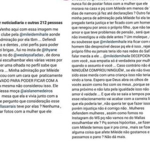 Fã de Mileide Mihaile critica o relacionamento da empresária