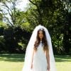 O vestido de noiva de Ritinha em 'Força do Querer' contava com um véu volumoso