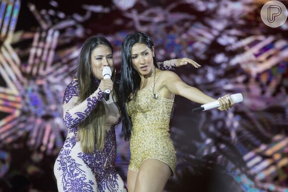 Simone e Simaria se apresentaram em Orlando no dia do aniversário da cantora