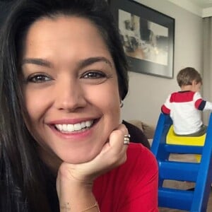 Thais Fersoza concilia a rotina de trabalho com a criação dos filhos