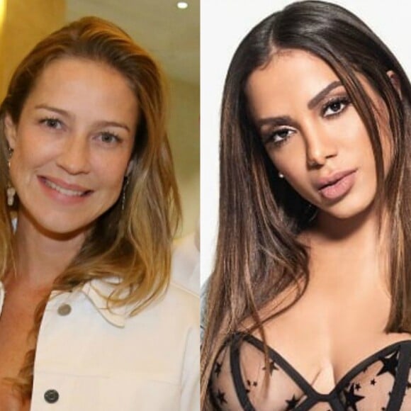 Luana Piovani se divertiu com um comentário sobre a bunda de Anitta e acabou irritando a cantora