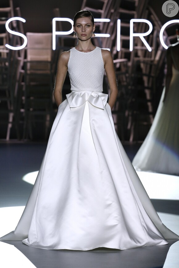 Look da semana de moda noiva de Barcelona (Valmont Barcelona Bridal Fashion Week)