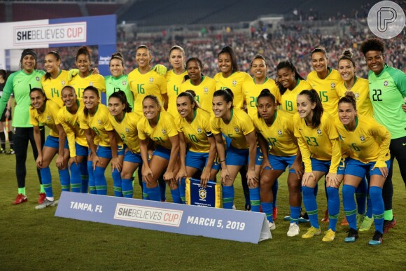 Seleção Brasileira entrentou a Austrália na tarde desta quinta-feira (13)