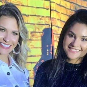 Mileide Mihaile ganhou elogio de Andressa Suita em foto com namorado nesta quarta-feira, 12 de junho de 2019