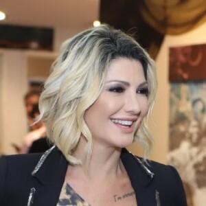 Antonia Fontenelle conferiu a estreia da peça 'O Mistério de Irma Vap', em teatro do Rio nesta quinta-feira, 20 de junho de 2019