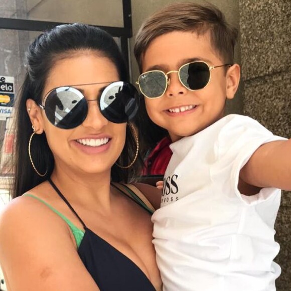 Dupla de Simaria, Simone é mãe do pequeno Henry, de 4 anos