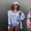 Anitta usou um look total Moschino para sua apresentação no Villa Mix