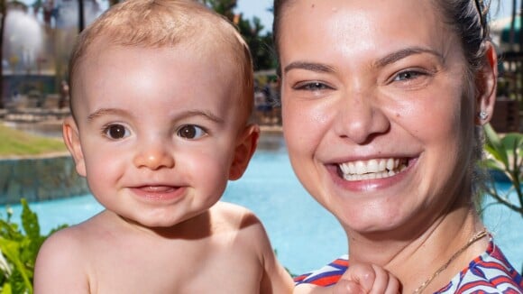Milena Toscano e Aline Dias curtem parque aquático com filhos no Ceará. Fotos!