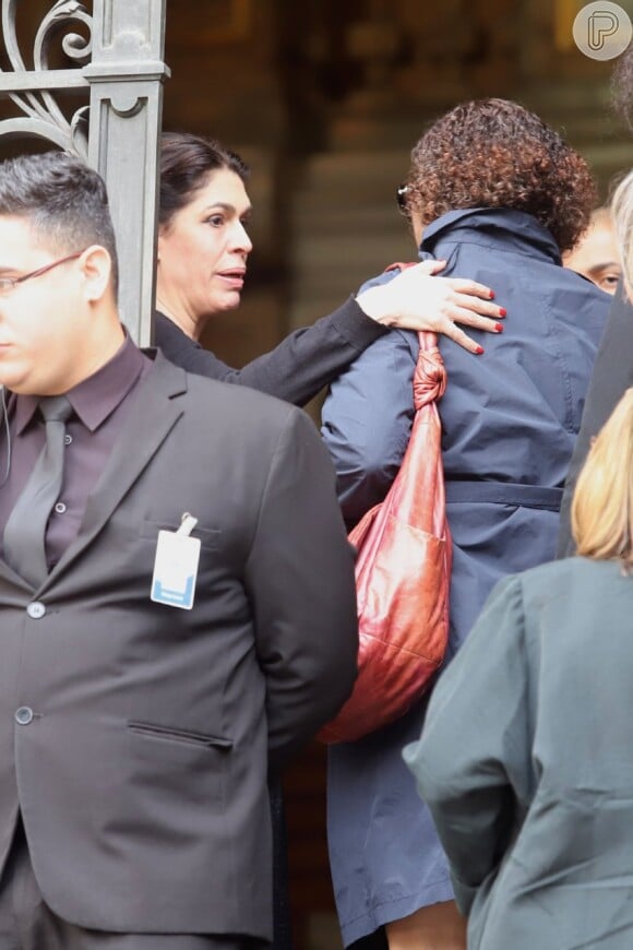 Famosos e familiares dão último adeus a João Gilberto em velório aberto ao público no Theatro Municipal do Rio de Janeiro, no Centro da cidade, nesta segunda-feira, 08 de julho de 2019