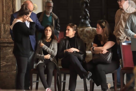 Famosos e familiares dão último adeus a João Gilberto em velório aberto ao público no Theatro Municipal do Rio de Janeiro, no Centro da cidade, nesta segunda-feira, 08 de julho de 2019