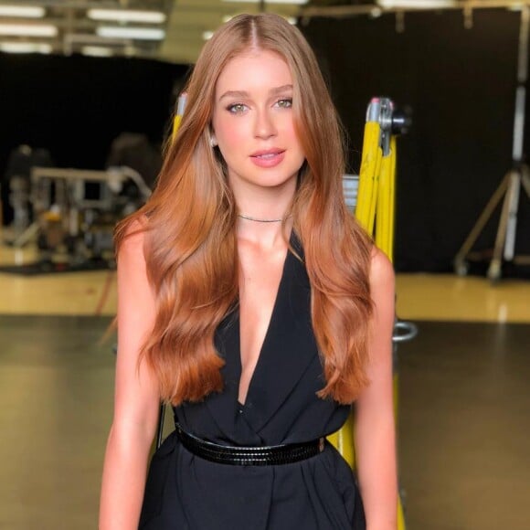 Marina Ruy Barbosa sempre manteve o cabelo ruivo