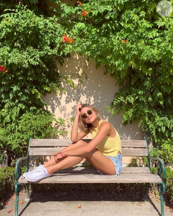 Sasha Meneghel cortou o cabelo nesta terça-feira, dia 23 de julho de 2019