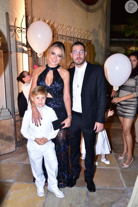 Filho de Neymar e Carol Dantas, Davi Lucca foi pajem no casamento da mãe com o empresário Vinicius Martinez
