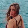 'Menina Fantasma' do SBT, Anna Livya Padilha compartilhou foto de maiô nude e internauta questionou: 'Por que hoje em dia as mulheres já nascem com estrias?'