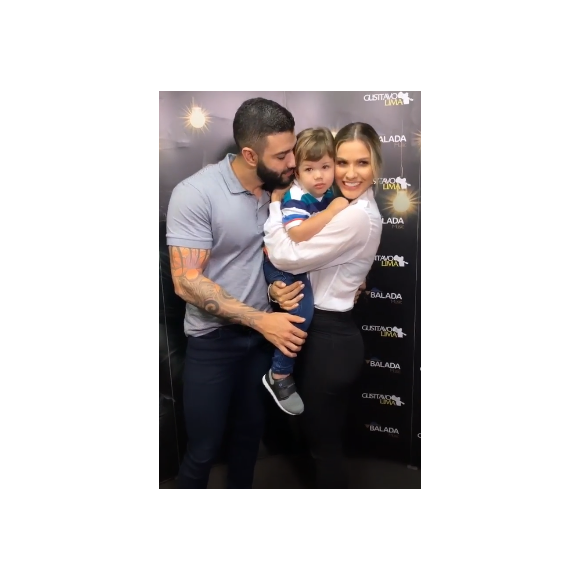 Gabriel e Samuel são frutos do casamento de Andressa Suita com Gusttavo Lima