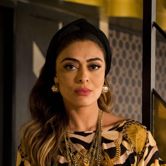 Na novela 'A Dona do Pedaço', Maria da Paz (Juliana Paes) deixa a cadeia com a ajuda de Amadeu (Marcos Palmeira) no capítulo de terça-feira, 20 de agosto de 2019