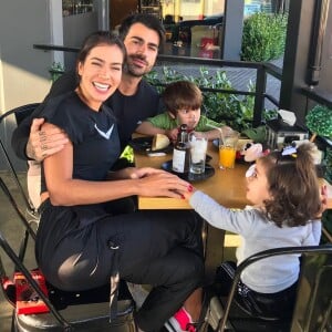 Ex-BBB Adriana Sant'Anna é casada com Rodrigão, com quem tem 2 filhos