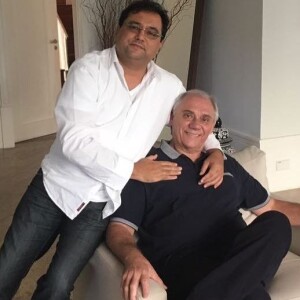 Geraldo Luis lamentou saudade do amigo Marcelo Rezende nesta quinta-feira, 15 de agosto de 2019