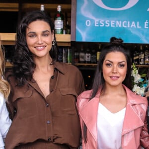 Thais Fersoza, Débora Nascimento, Daiana Garbin e Rafa Brites participam de evento de beleza nesta quarta-feira, dia 28 de agosto de 2018