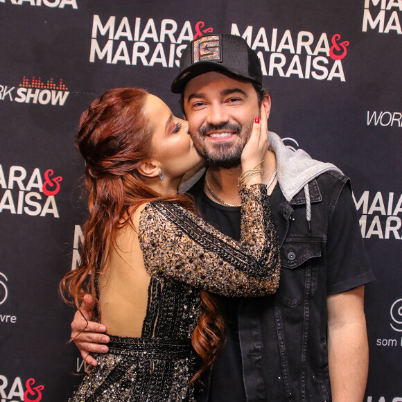 Namorado de Maiara, Fernando Zor ganhou carinho da cantora antes de show em São Paulo