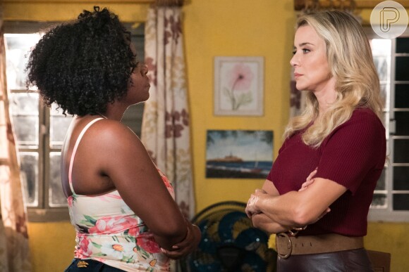 Vânia (Olívia Araújo) confronta Karina (Christine Fernandes) após ela armar para sua filha na novela 'Malhação: Toda Forma de Amar'