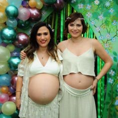 Tatá Werneck realizou chá de bebê beneficente com Letícia Colin