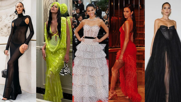 Bruna Marquezine em moda festa: 30 fotos de looks da atriz com vestidos extravagantes, criativos e poderosos