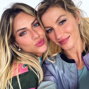 Giovanna Ewbank tieta Gisele Büdchen e agita fãs com foto