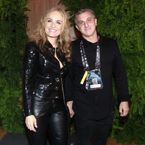 Angélica e Luciano Huck curtiram o Rock in Rio nesta sexta-feira, 27 de setembro de 2019