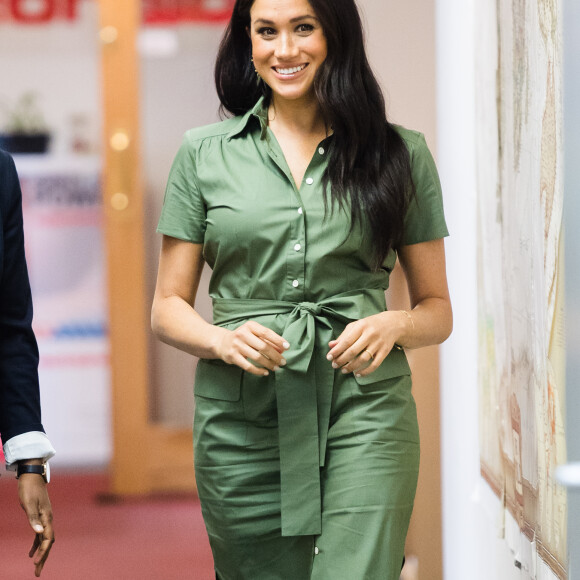 Meghan Markle participa de reunião com Action Aid durante viagem pela África nesta terça-feira, dia 01 de setembro de 2019