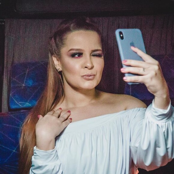 Dupla de Maraisa, Maiara conta estar focada na dieta nesta terça-feira, dia 08 de outubro de 2019