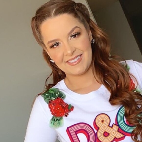 Dupla de Maraisa, Maiara exibe foco na dieta no café da manhã nesta terça-feira, dia 08 de outubro de 2019