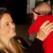 Ticiane Pinheiro é 'tietada' pela filha em volta à TV: 'Manu assistindo a mamãe'