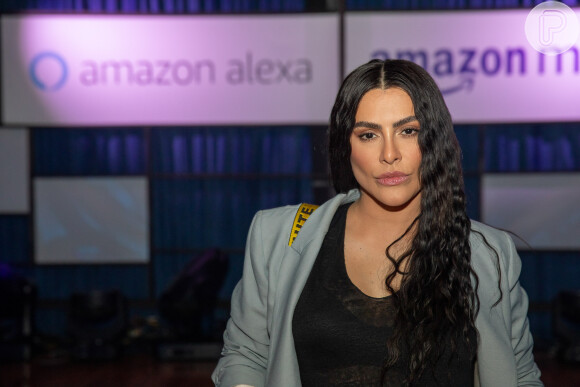 Cleo, Luciana Gimenez e mais famosos celebram o lançamento de Alexa e Amazon Music no Brasil, no Blue Note, em São Paulo, nesta terça-feira, 15 de outubro de 2019