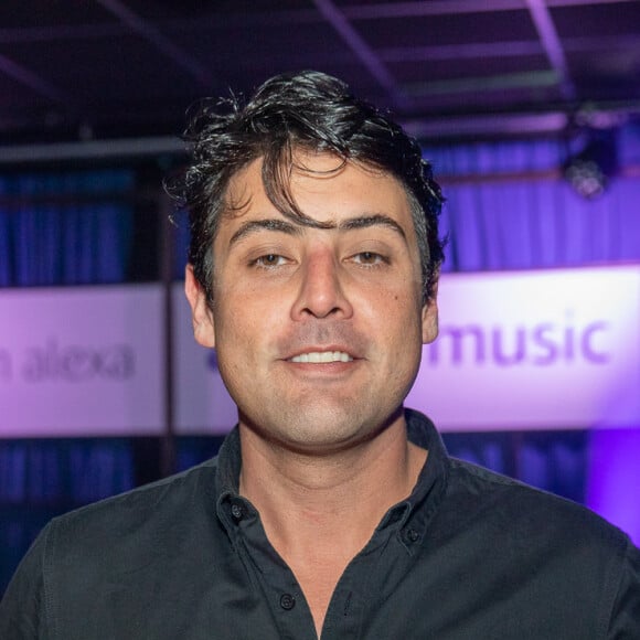 Bruno de Luca celebra o lançamento de Alexa e Amazon Music no Brasil, no Blue Note, em São Paulo, nesta terça-feira, 15 de outubro de 2019