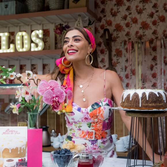Juliana Paes se divertiu ao conversar com Fernanda Gentil no 'Se Joga'
