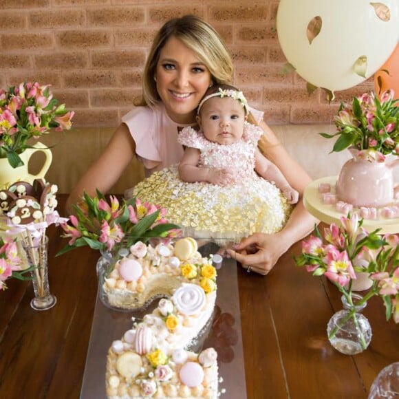 Ticiane Pinheiro falou sobre a rotina com a filha caçula, Manuella