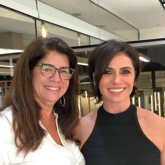 Giovanna Antonelli adotou a técnica de microcápsulas de queratina aplicadas pela profissional Nelma Véo