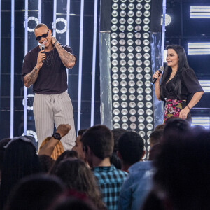 Léo Santana ensina passo de dança para Maiara e Maraisa no 'SóTocaTop' neste sábado, dia 26 de outubro de 2019