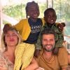 Giovanna Ewbank homenageia os filhos: 'Eles vão ficar loucos quando virem a pantera negra no meu braço'