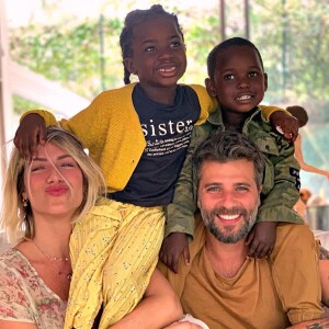 Giovanna Ewbank homenageia os filhos: 'Eles vão ficar loucos quando virem a pantera negra no meu braço'