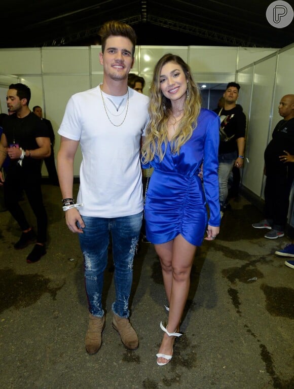 Irmã de Luan Santana, Bruna Santana rompeu namoro com sertanejo Breno, da dupla com Caio César, em julho de 2019