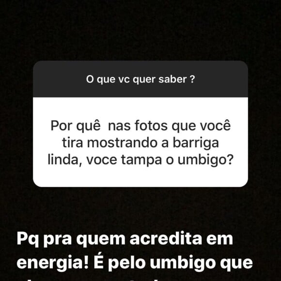 Mulher de Thammy Miranda, Andressa Ferreira responde comentário de fãs no Instagram nesta quinta-feira, dia 31 de outubro de 2019